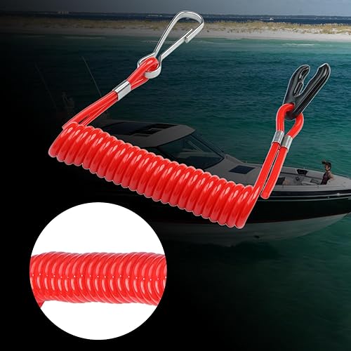 Miniatura 6 de 4 cordones para moto acuática, para interruptor de barco, repuesto 6E9-82575-00, compatible con motor motor motor Yamaha Outboard Mercury Tohatsu