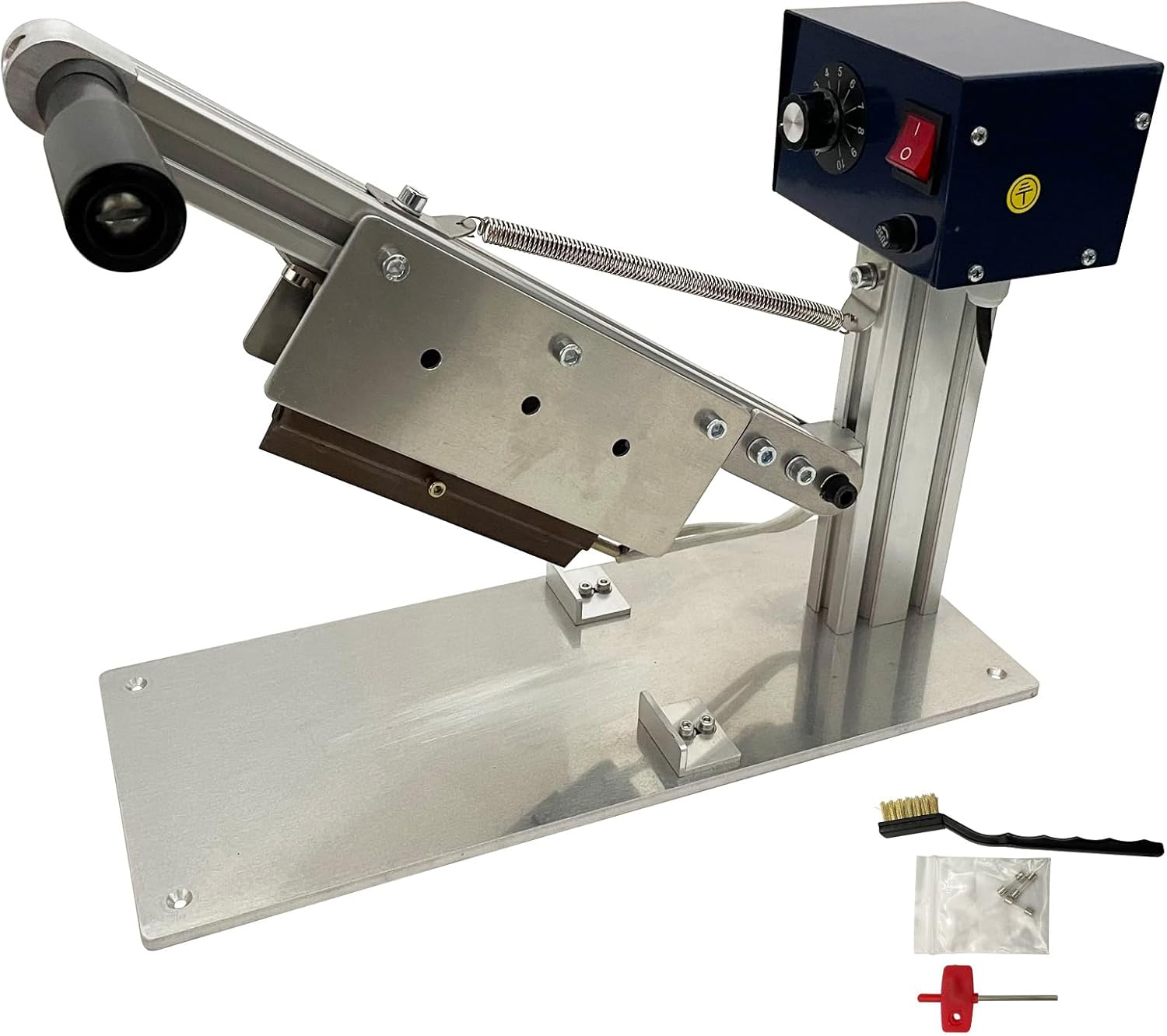 Electric Heat Cutting Knife, 11.8" Cutting Length Hot Knife Webbing Cutter - 600W 220V, 6 Mins Fast Preheating for Nylon/PP/PE