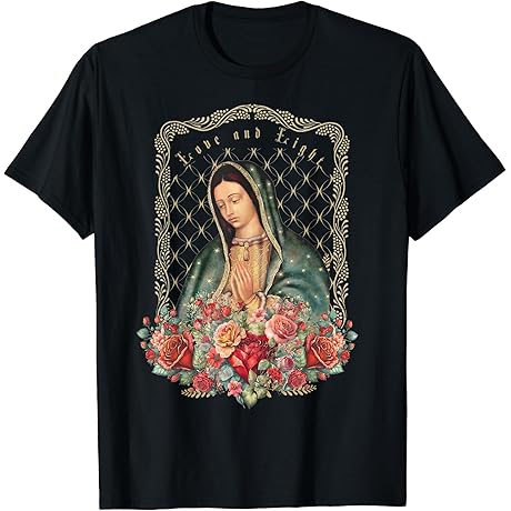 Our Lady of Guadalupe Virgin Mary Catholic Saint T-Shirt