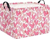 Vista 24 de Cesta de almacenamiento para niños y niñas, cesta de regalo, estante de libros vacío, rectangular, decoración de habitación de animales