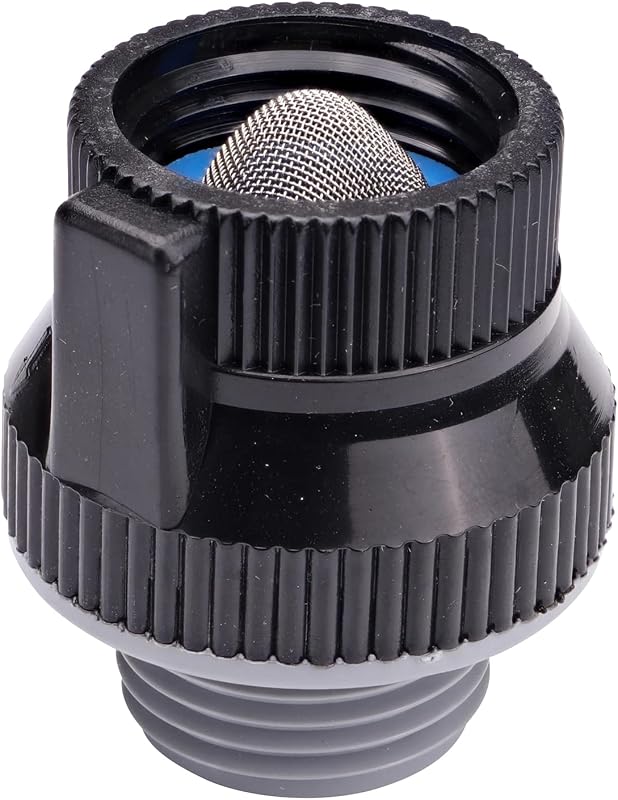 R620CT, Anti-Siphon Backflow Preventer, 3/4-Inch FHT X 3/4-Inch MHT, Connects to Hose Bib and Drip Irrigation System, Blister Package, Plastic, Black