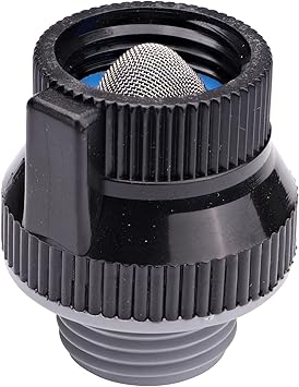 Raindrip R620CT, Anti-Siphon Backflow Preventer, 3/4-Inch FHT X 3/4-Inch MHT, Connects to Hose Bib and Drip Irrigation System, Blister Package, Plastic, Black