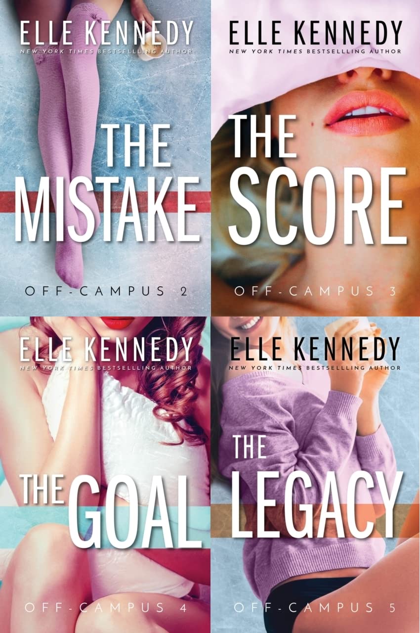 Elle Kennedy 4 Book Collection Set (Mistake, Score, Goal, Legacy)