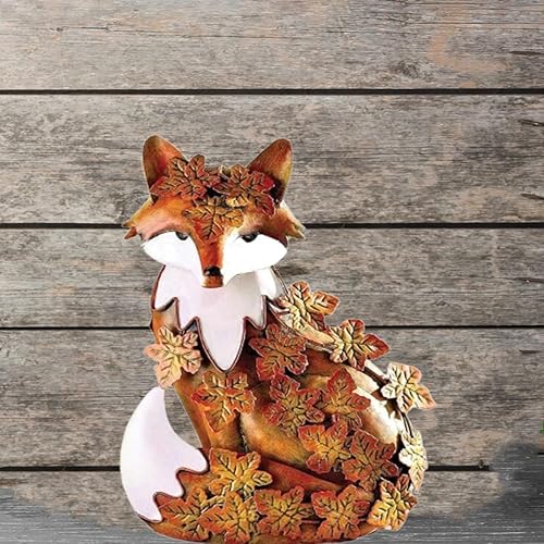 Miniatura 9 de Gojoquanzhou Estatuas de decoración de jardín para gatos al aire libre  Bonita pintura de gato de resina atigrado escultura artística, divertidas