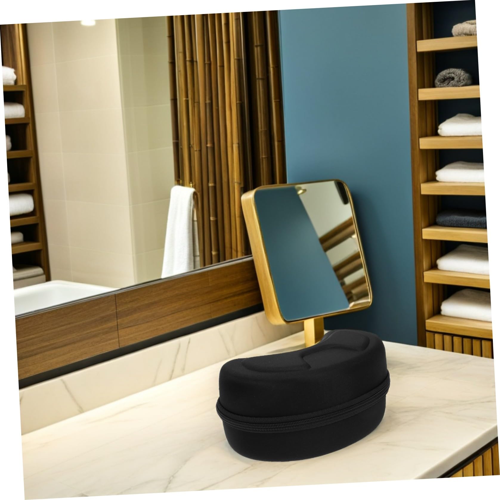 VALICLUD Borsa Per Occhiali Sunglasses Scatole Per Bicchieri Custodie Per Occhiali Custodia Rigida Per Occhiali Da Sole Display Contenitori Scatole Per Occhiali Da Neve Eva Black