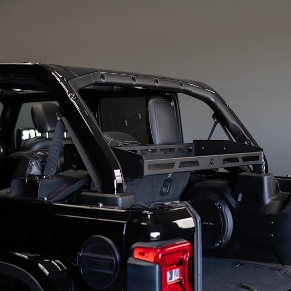 XG Cargo - Platform A | Storage Rack | Accessories Wrangler | Rear Rack | Trunk Luggage Rack | 12 Gauge High Alloy Steel Tray | Matte Finished Powder Coating | 150lb Carry Capacity