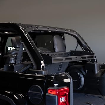 XG Cargo - Platform A | Storage Rack | Accessories Wrangler | Rear Rack | Trunk Luggage Rack | 12 Gauge High Alloy Steel Tray | Matte Finished Powder Coating | 150lb Carry Capacity