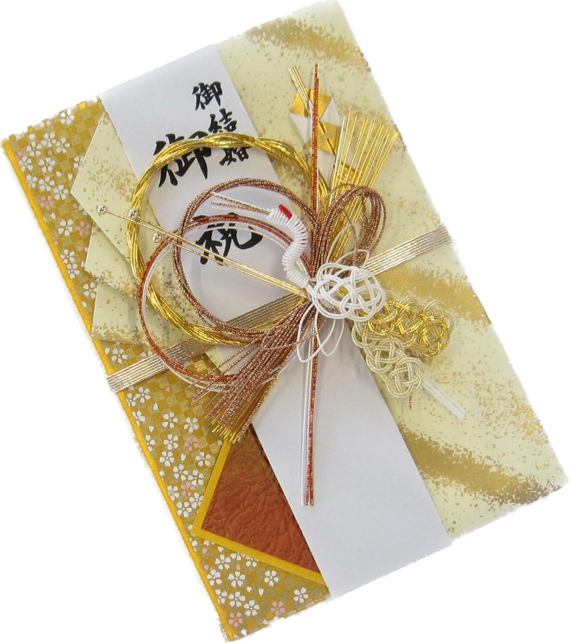 水引そうきち ご祝儀袋 大きいサイズ50万円 100万円用 NK470R 結納金や各種お祝いに (100万円用, 赤)