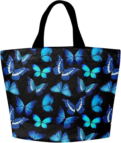 Bolso de mano para compras, bolsa de comestibles de gran capacidad, ligera, reutilizable, conveniente, bolsa de hombro