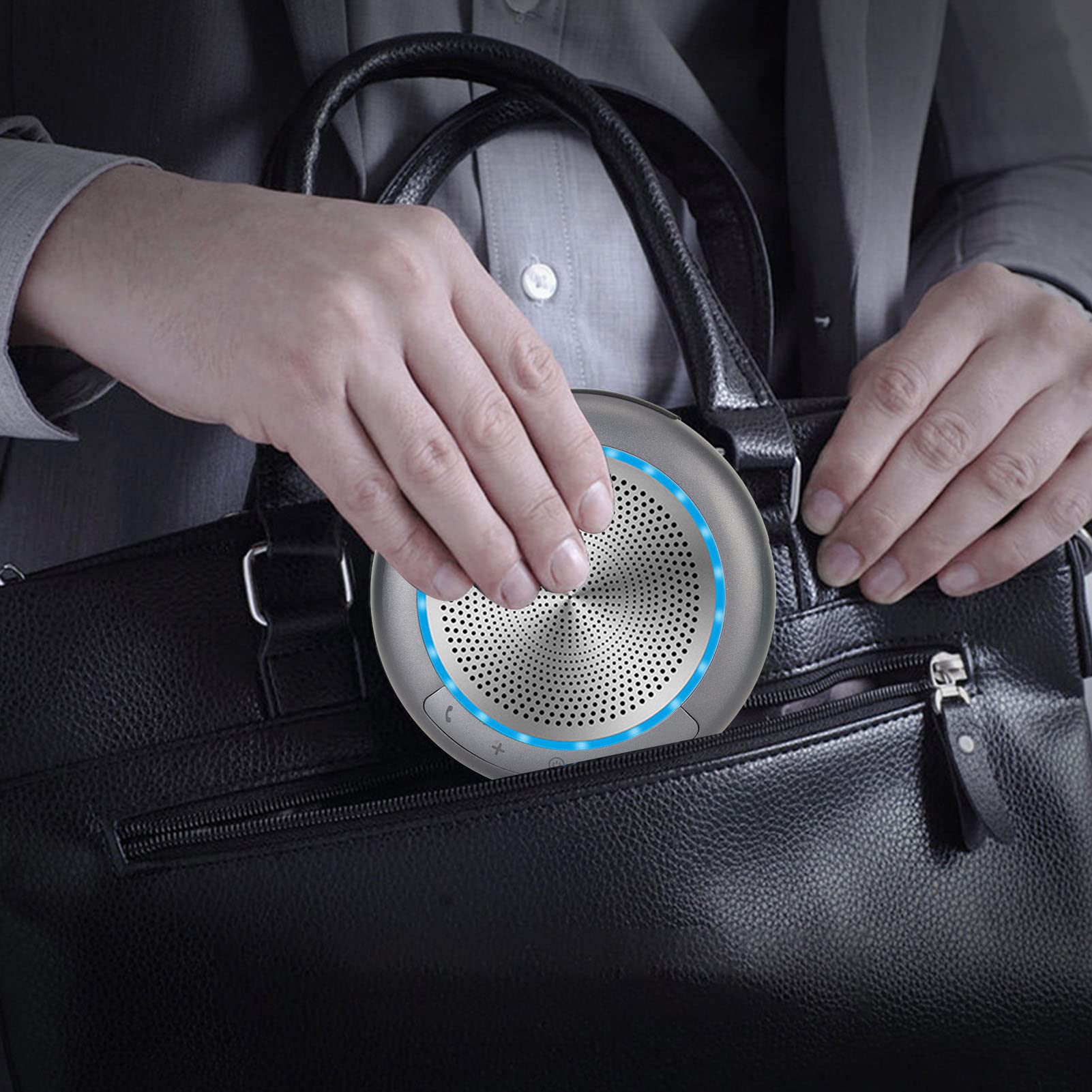 Qiilu Microphone D'ordinateur Microphone De Conférence USB