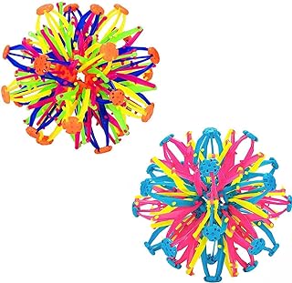 You Don’t Need a Vacation—These Stress-Relief Products Do the Job 10 2PCS Expandable BreathingColorful Inflatable Ball Expandable Magic Ball - Stress Reliever Fidget Toys - Breathing Magic Collapsible Ball Toys for Kids & Adults Stress Needs - for Yoga,ADHD (2PCS)