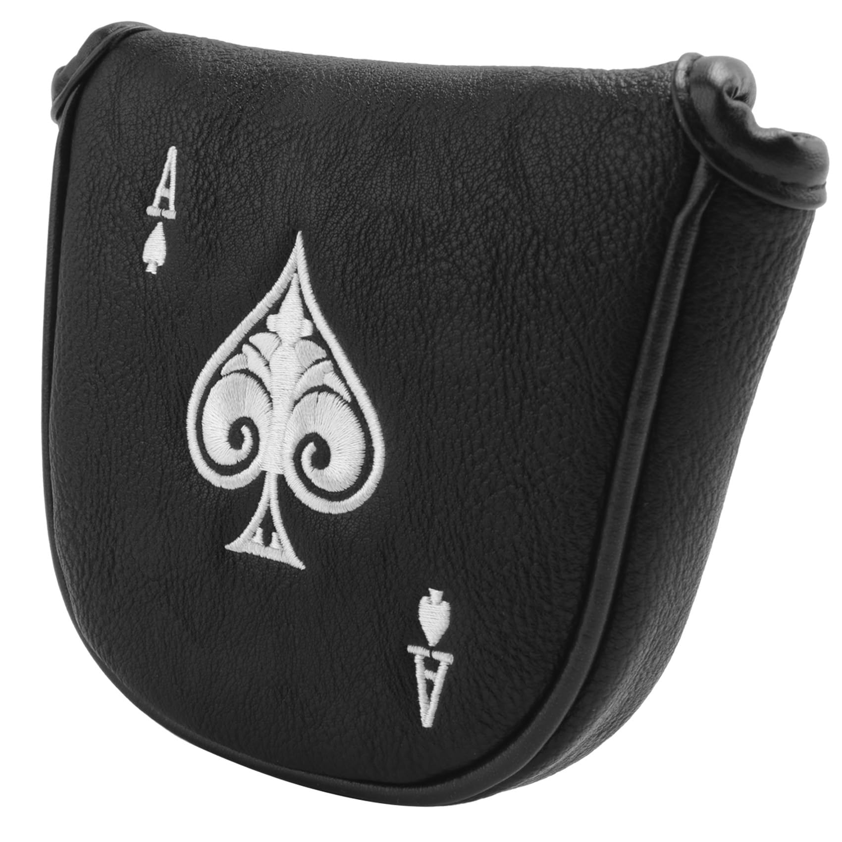 Bopfimer Putter Cover Headcover Mallet Putter Head Cover Magnetic Club Protective Case Fits Gift for Men Golfer