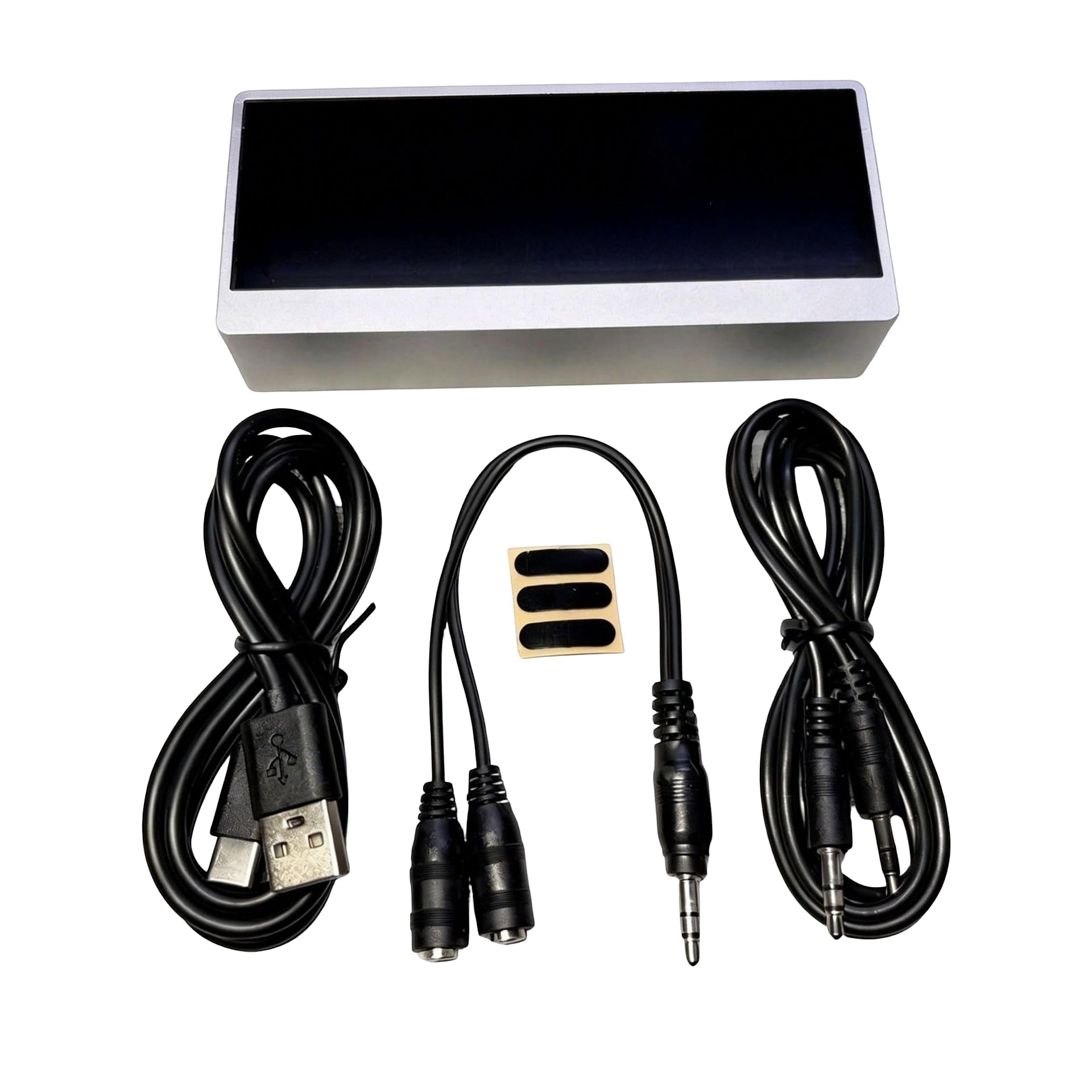 Pantalla de espectro de sonido con modo de doble entrada para monitor de