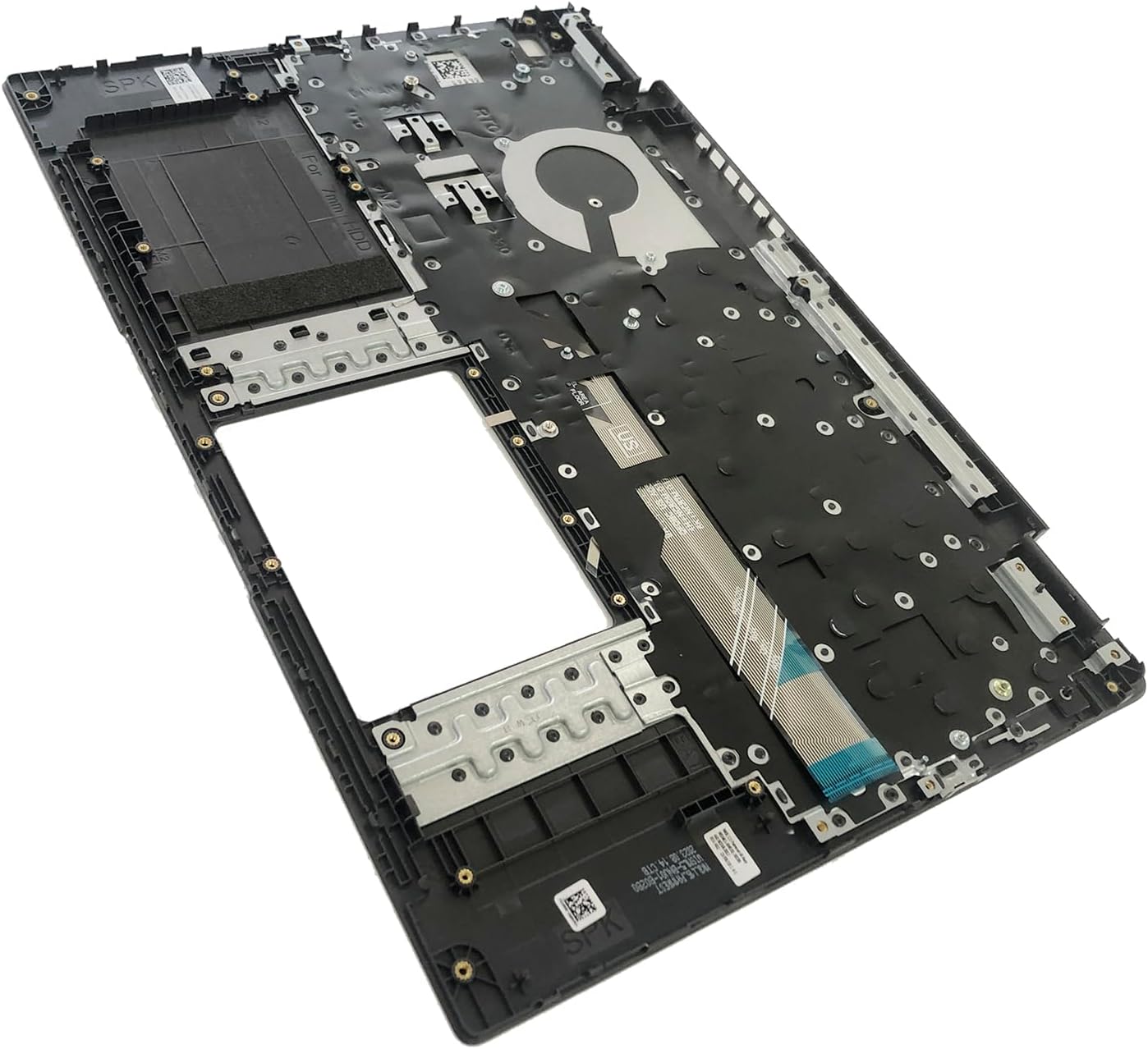 Replacement for Dell Latitude 3510 E3510 Laptop Upper Top Cover Case Palmrest Not-Backlit Keyboard Assembly Part 0JYG4Y JYG4Y Black