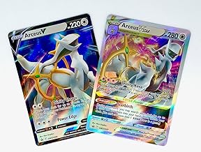 Arceus V & Vstar - Pokemon Card Lot - Black Star Promo SWSH307 + SWSH306