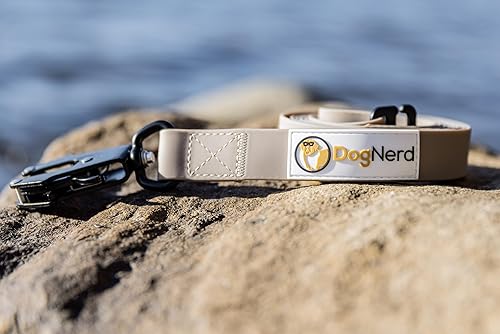 Miniatura 2 de DogNerd Correas tácticas para perros de razas medianas y grandes (6 pies)  Correa de nailon resistente recubierta de PVC con clip de rana de