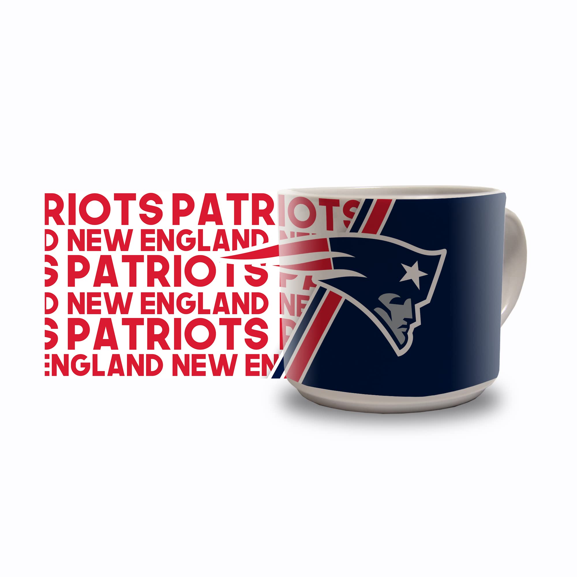 Rico IndustriesNFL Football New England Patriots 14 oz Metro Ceramic Coffee Mug