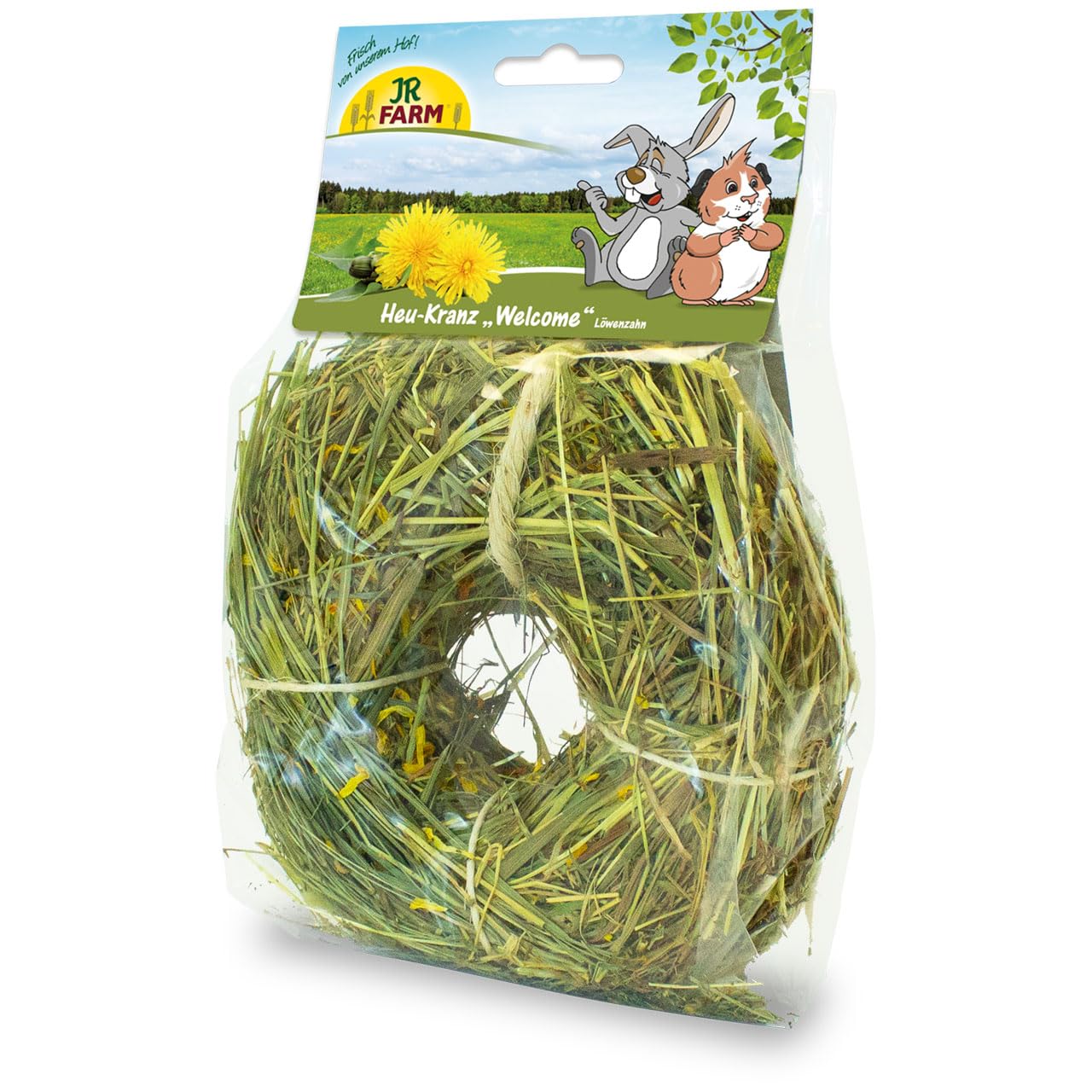 JR FARM Hay Wreath Welcome Dandelion 100 g