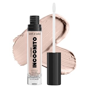 wet n wild Mega Last Incognito All-Day Full Coverage Liquid Matte Concealer Light Beige 0 18 Ounce