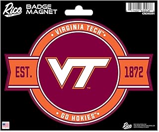 Rico Industries NCAA Standard Badge Magnet - for Car, Fridge