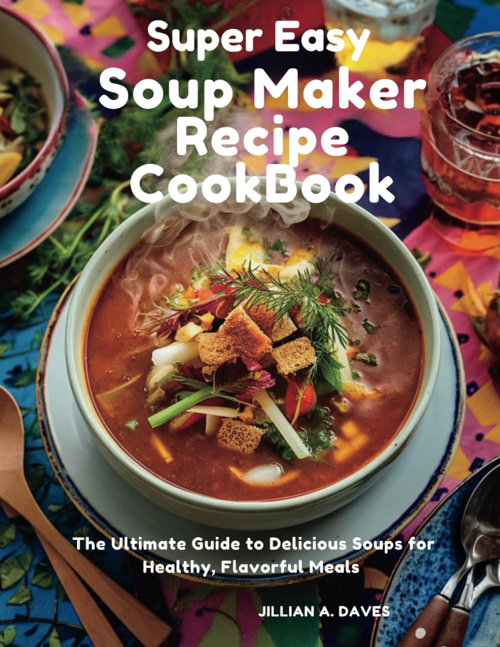 Super Easy Soup Maker Recipe Cookbook: The Ultimate Guide to Delicious Soups for Healthy, Flavorful Meals