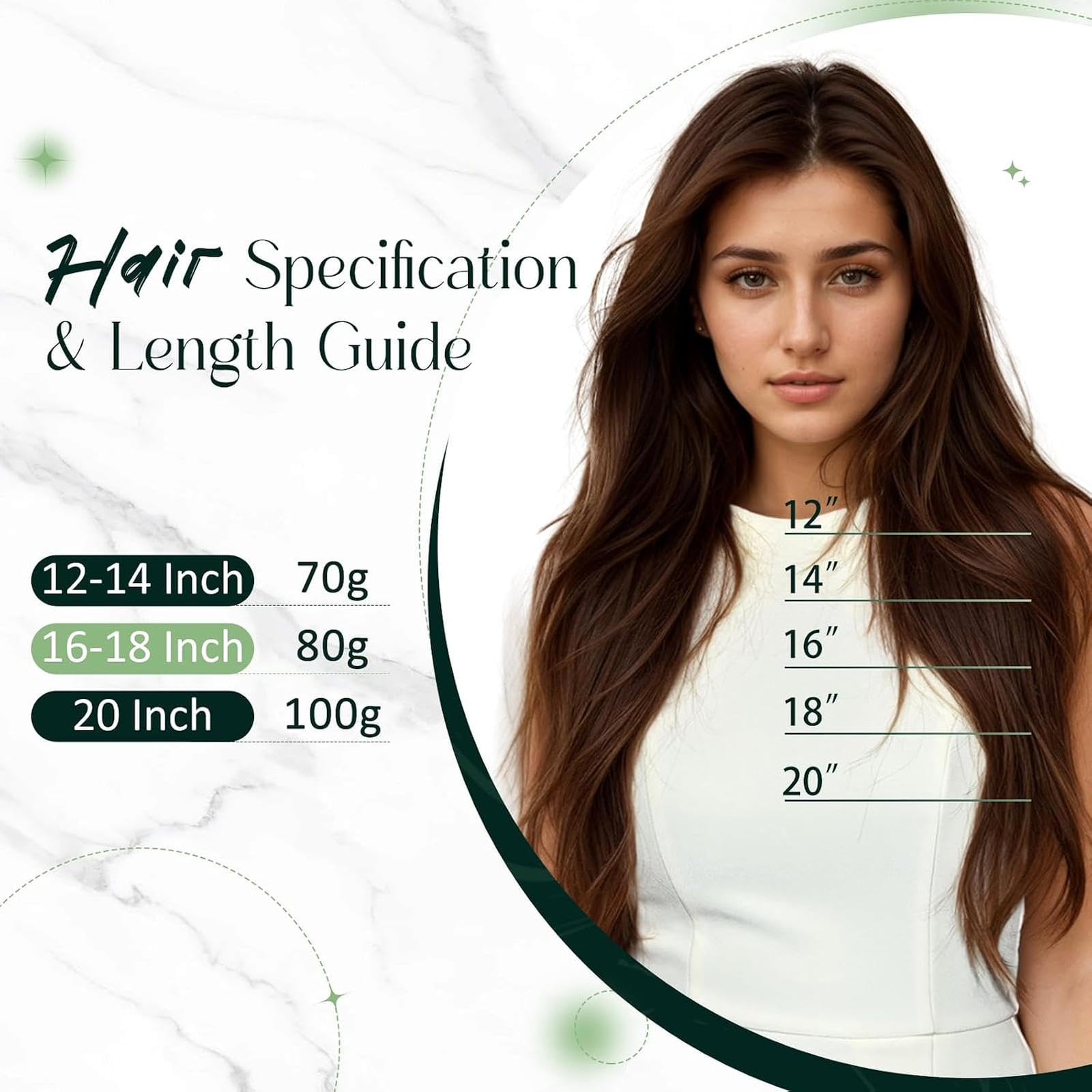 RUNATURE Extensions Echthaar mit Draht 40cm Higligh Blond Glatt Haarextensions Haarverlängerung Extensions Echthaar mit Unsichtbarer Draht Blond 80g Draht Extensions Echthaar Farbe #16P22