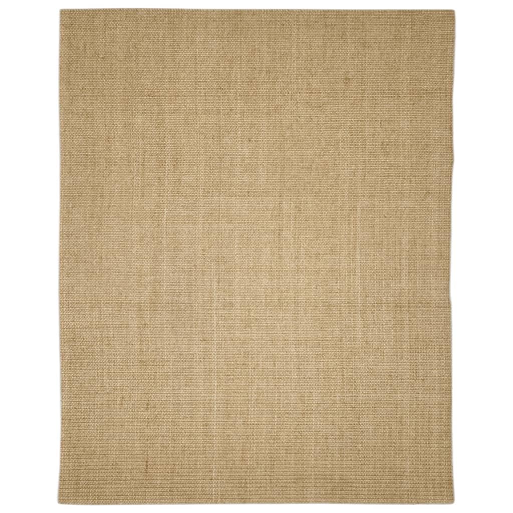vidaXL Alfombra de sisal para rascador 80x100 cm, Alfombra rascador para Gato, Alfombra rascador para Gato de sisal, Alfombra de Suelo sisal