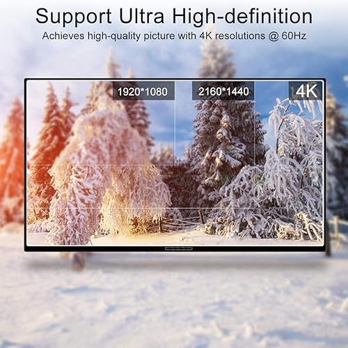 Miniatura 5 de TESmart Conmutador de matriz Ultra HD 4K HDMI 4X4, entrada de 4 puertos y salida de 4 puertos con control remoto IR RS232 compatible con 4Kx2K 60HZ,