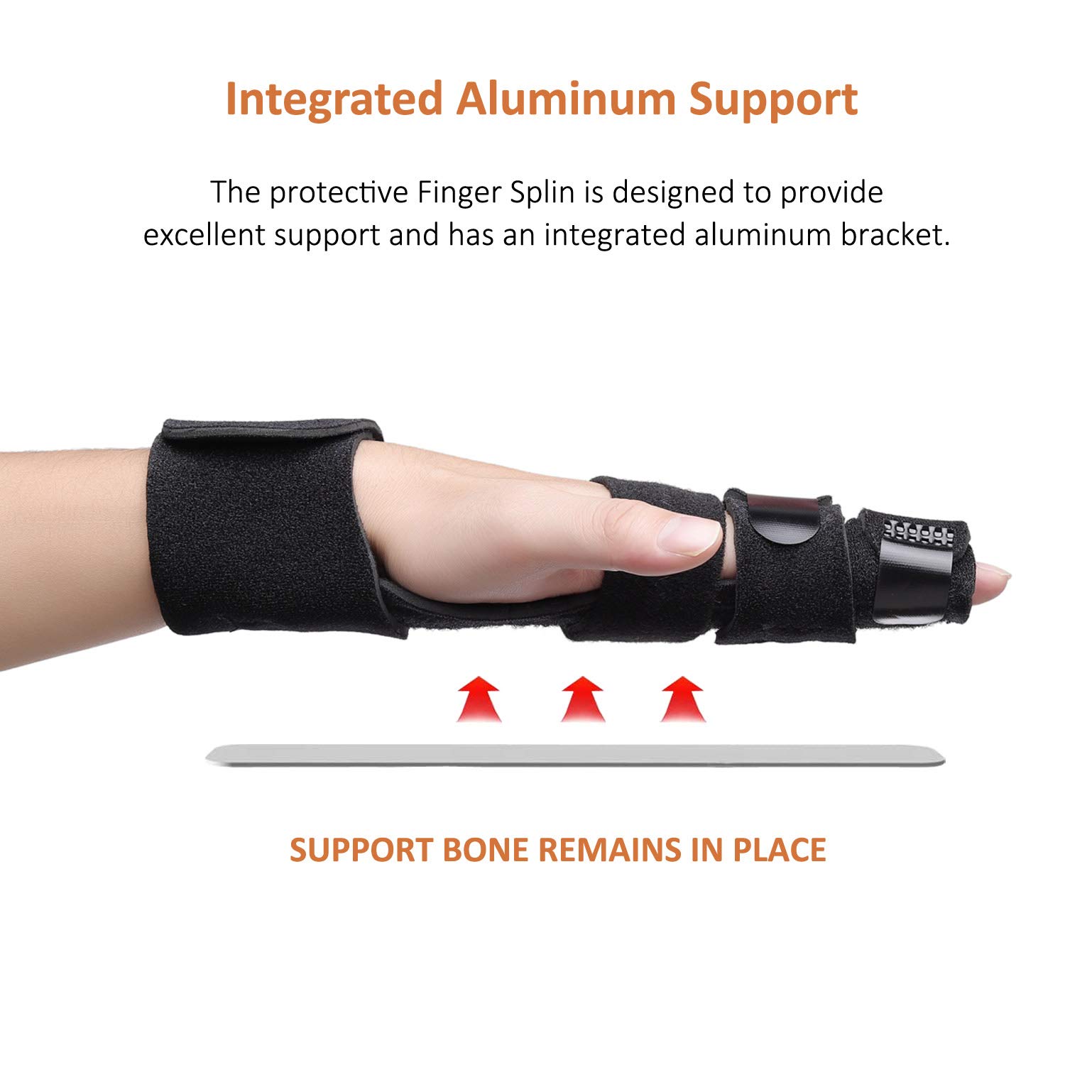 3 Finger Splint, Trigger Finger Splint, Finger Knuckle Immobilizer