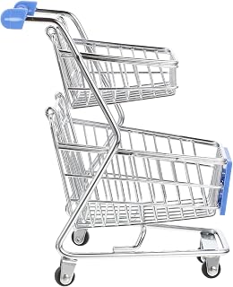 Toyvian Mini Carrinho De Compras Vagão Pequeno Recipientes De Comida De Plástico Recipientes De Higiene Carrinho De Compras Alvo Para Crianças Carrinhos De Supermercado Mini Carrinho De