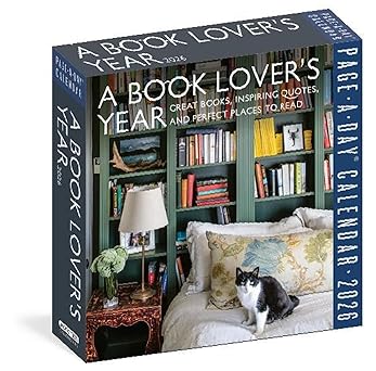 A Book Lovers Year Page-A-Day Calendar 2026 Great Books, Inspiring Quotes, and Perfect Places to Read