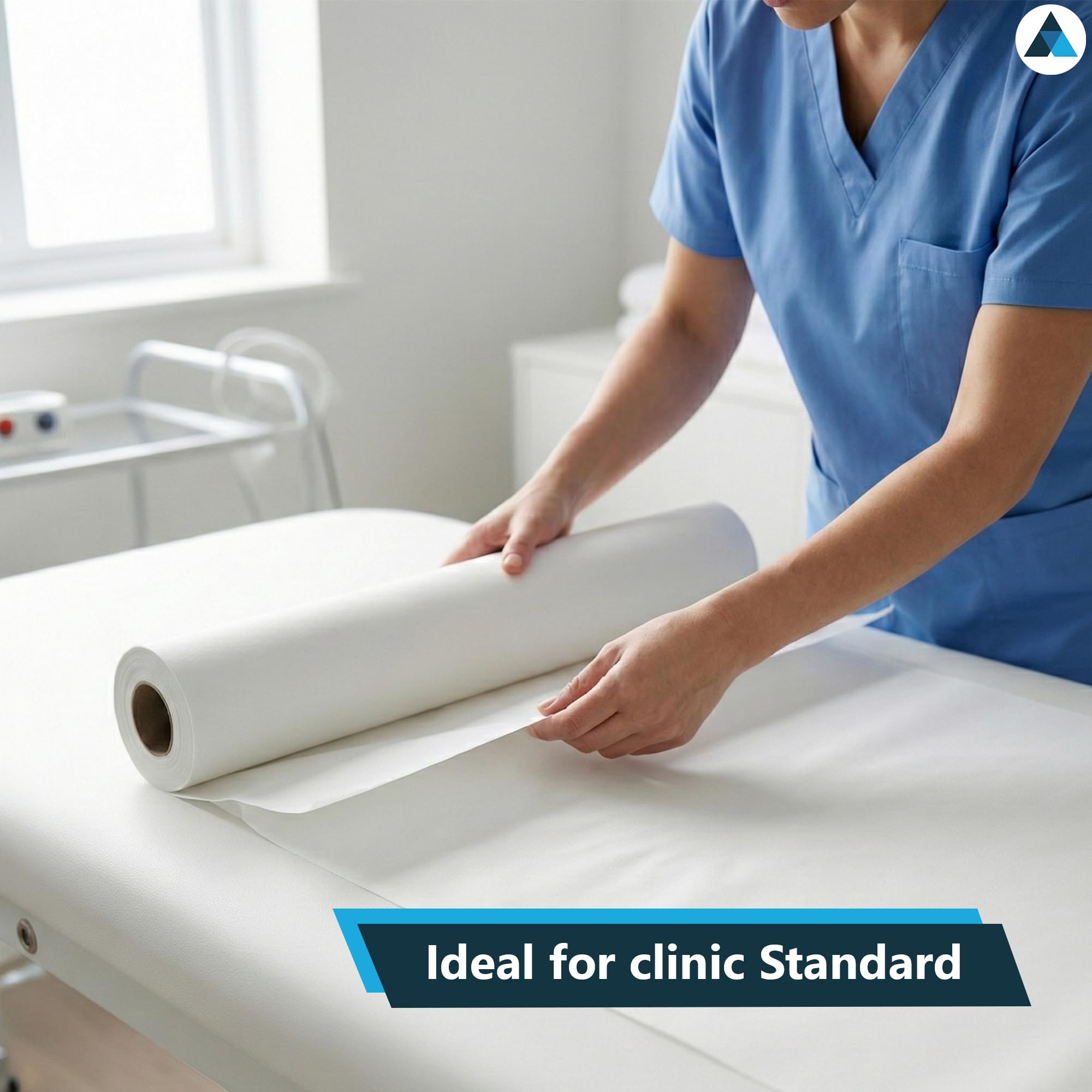 NationwidePaper - Rotolo di carta igienica a 2 veli, in pura cellulosa, extra resistente, larghezza 50 cm, lunghezza 40 metri (9 rotoli)