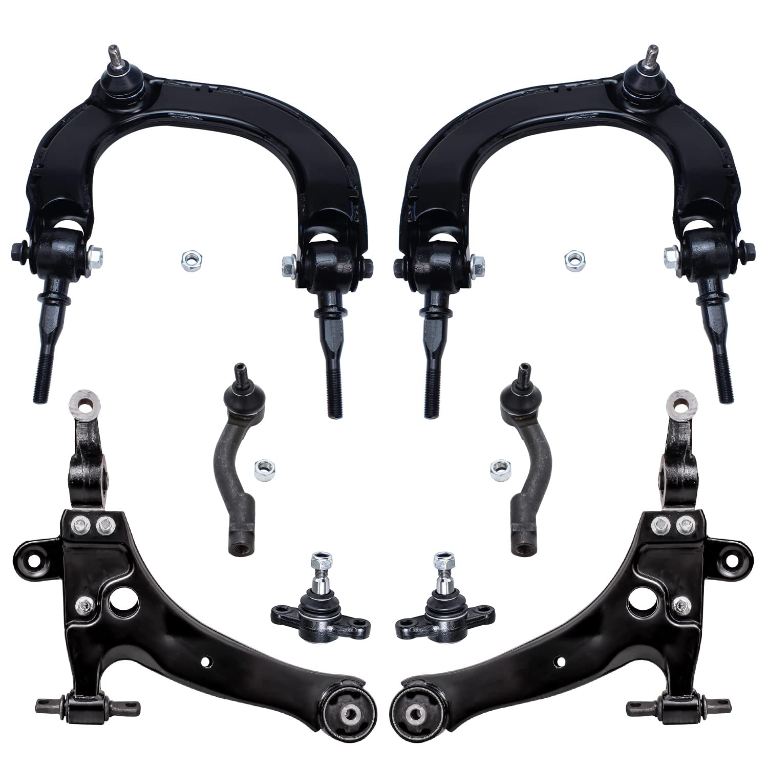 Detroit Axle - Front Control Arm Kit for 2001-2005 Hyundai Sonata