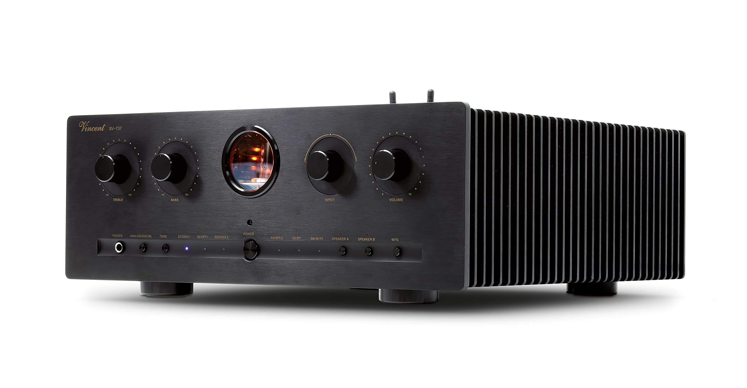 VINCENT SV-737 BLACK AMPLIFICATORE INTEGRATO IBRIDO IN CLASSE A