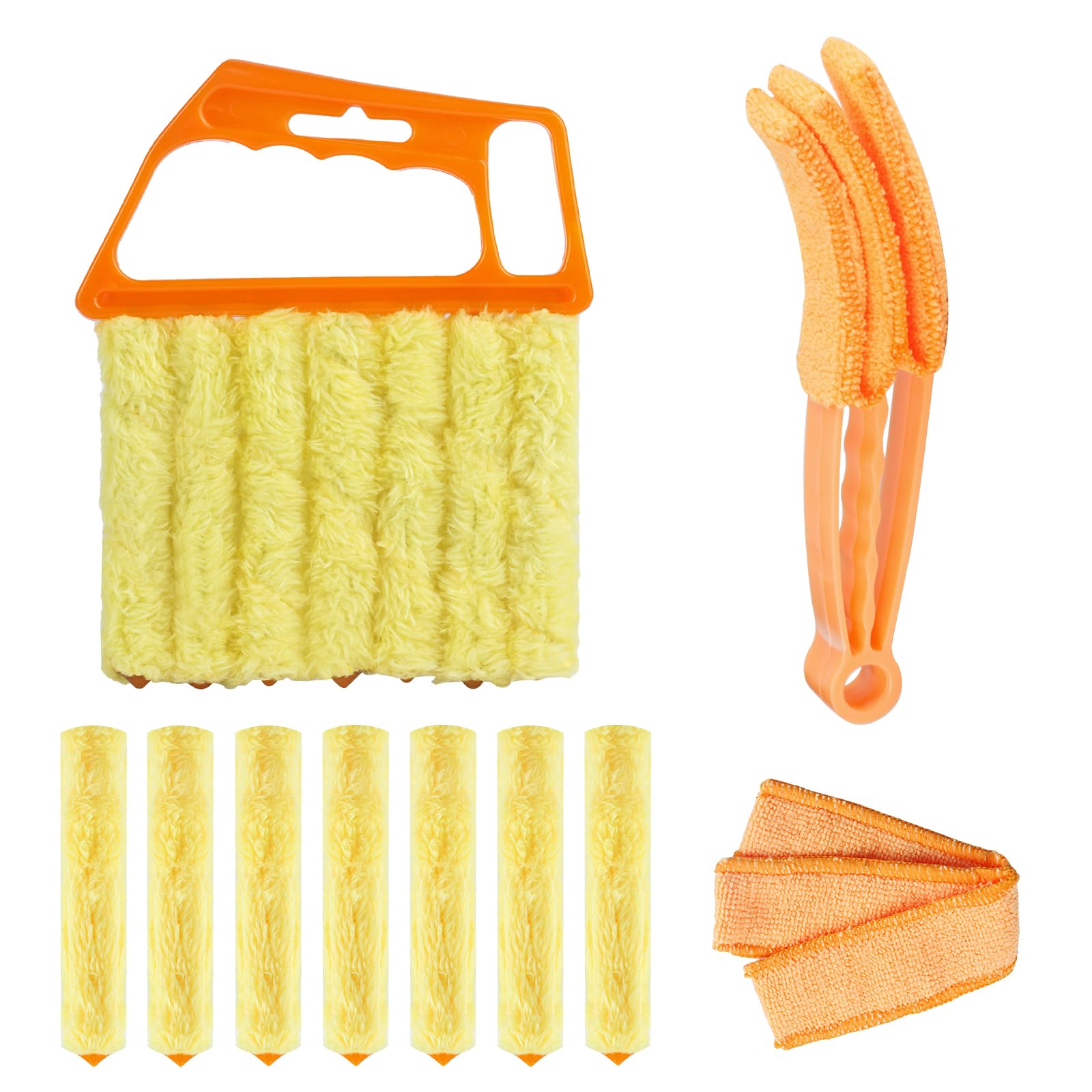 10-Pack Window Blind Cleaner Set:, Blinds Cleaner Brush, Blind Brush