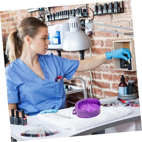 Miniatura 9 de Beavorty Cuenco de remojo de uñas, herramienta de cuidado de uñas, herramientas de jabón de mano, herramienta de tratamiento de manicura, bandeja de