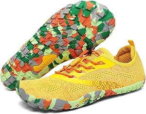 SAGUARO Unisex Barfußschuhe mit Breiter Zehenbox und Zero-Drop Solhe - Weich rutschfest Atmungsaktiv