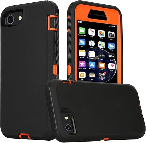 Funda protectora para iPhone SE2SE3 de 4.7 pulgadas (4.7 pulgadas) para iPhone SE2SE3 iPhone 87, absorbente de golpes, resistente a los golpes, a