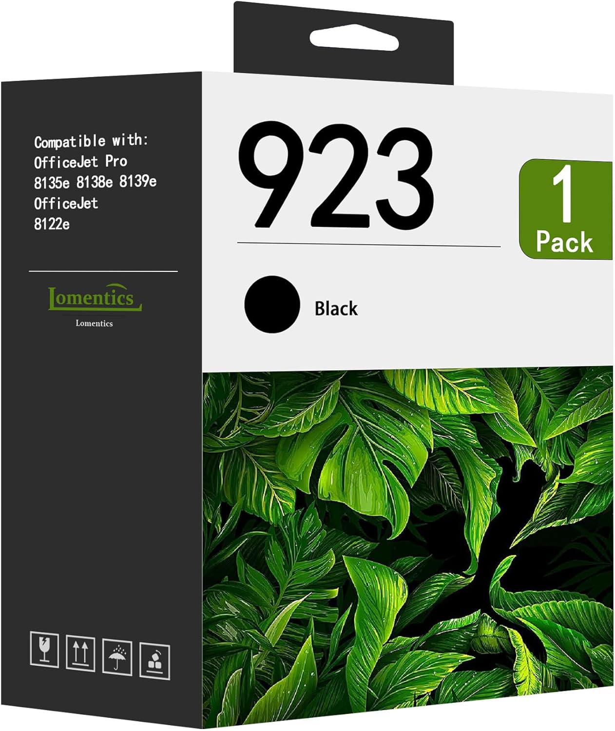 2-Pack 923e/923XL Black Ink Cartridges - Compatible With HP OfficeJet Pro 8130e, 8120e, 8138e Series Printers