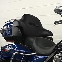 Vista 8 de TCT-MOTORPARTS King Chopped - Almohadilla de respaldo envolvente para maletero Harley 2014-2025 Touring Models FLT FLHT FLHTCU FLHRC Road King Road