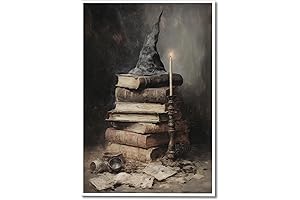 ogyormpi Vintage Witch Pictures for Halloween Wall Decor