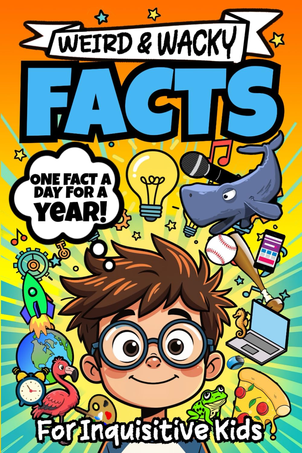 Weird & Wacky Facts: For Inquisitive Kids | One Fact A Day For A Year (The Facts, Funnies & Freakouts Series)