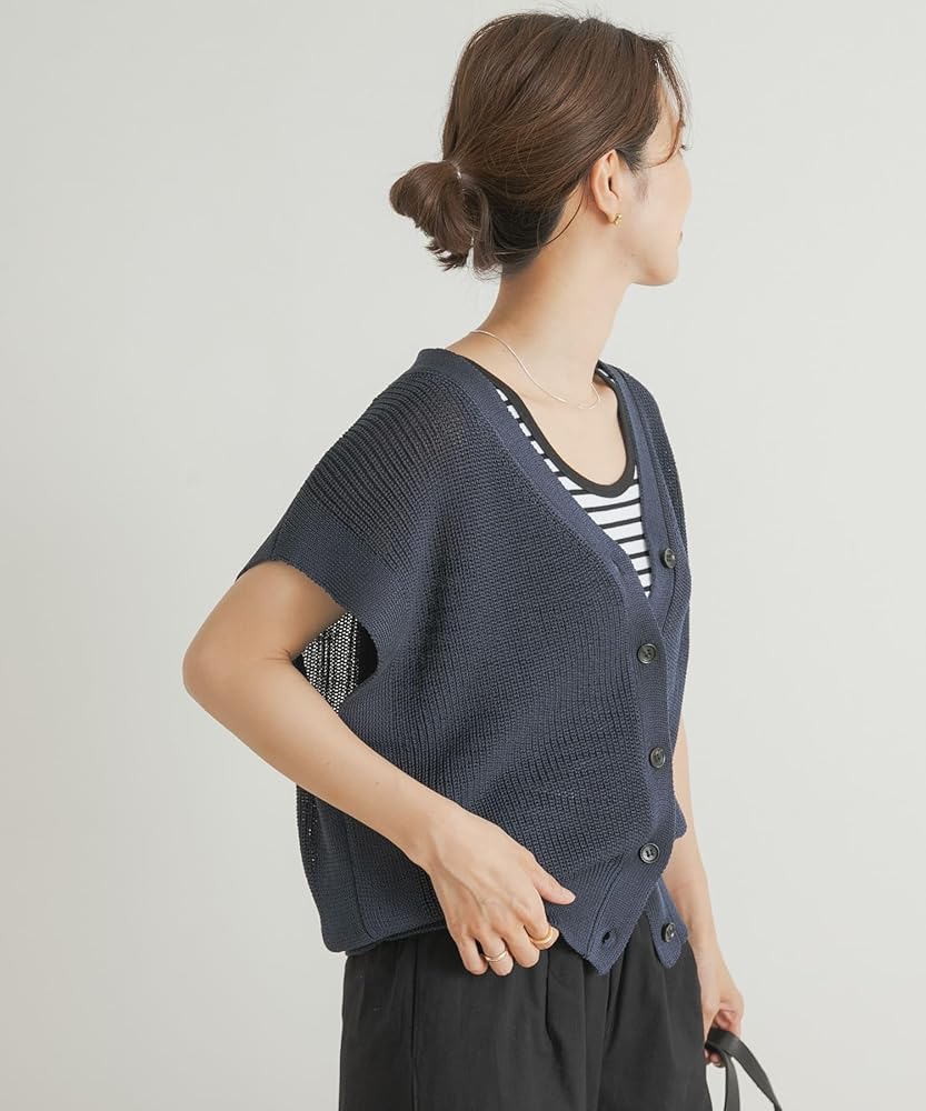 新品 アーバンリサーチドアーズ リネンライクVネックベスト リネンライクVネックベスト | アーバンリサーチ ドアーズ(URBAN