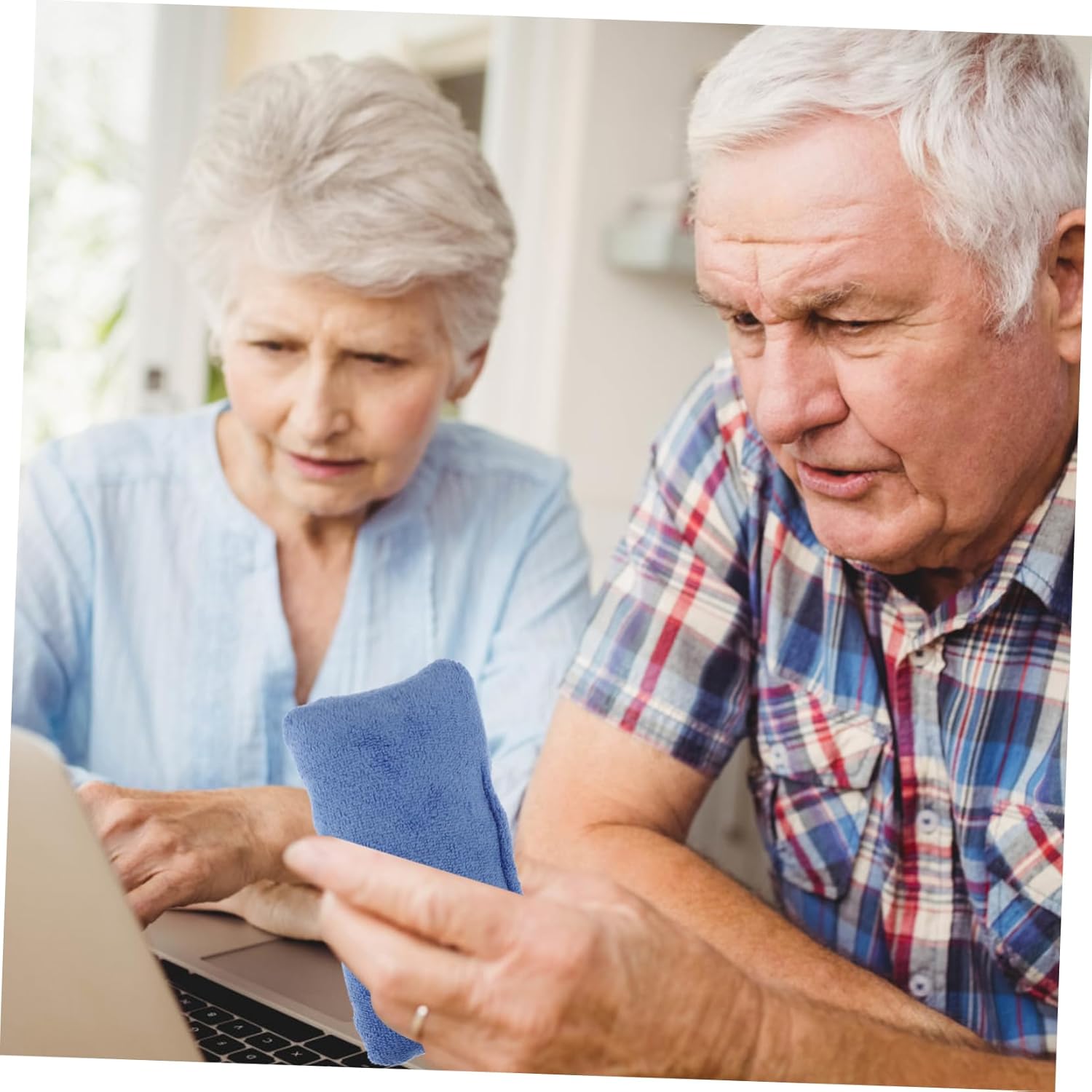 HEALLILY 5pcs Elderly Hand Grips Pad Finger Recovery Gripping Pad Contracted Finger Cot