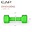 CAP Barbell Neoprene Dumbbell Weights, 8 lb Pair, Shamrock