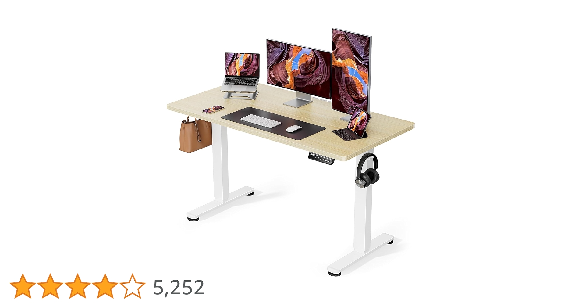 ErGear 電動 オフィスワークテーブル 昇降式デスク Amazon | ErGear 電動 オフィスワークテーブル 昇降式デスク