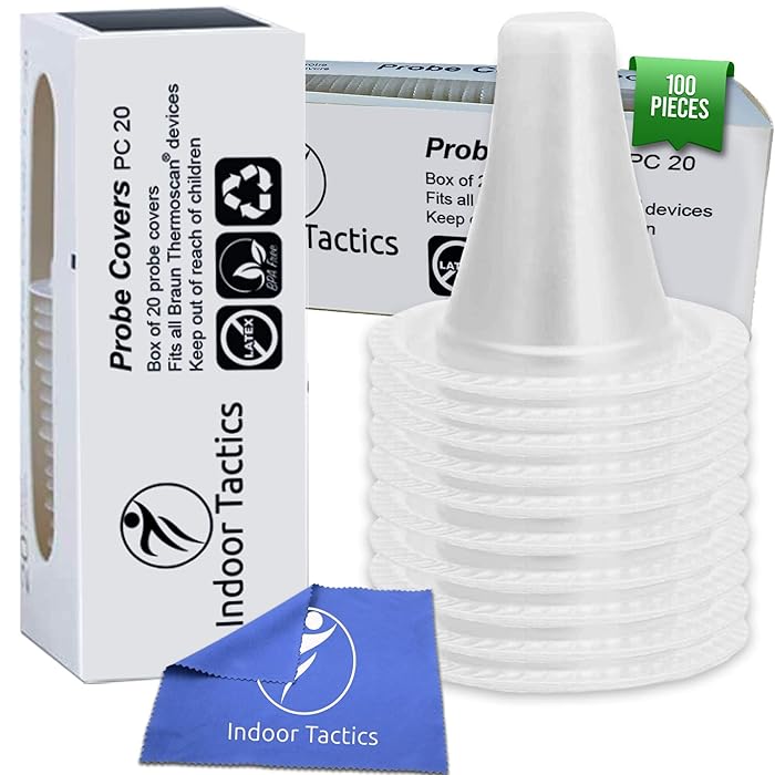 Buy Indoor Tactics 100x Ear Thermometer Probe Covers Refill Caps
