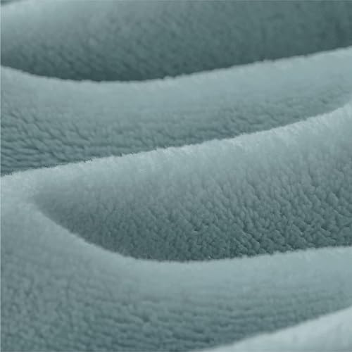 Vista 107 de Bedsure - Manta corta de sherpa para llevar puesta