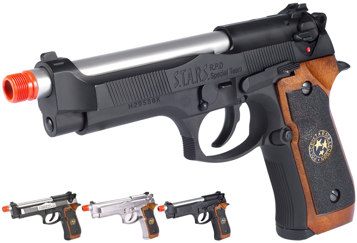 Buy EvikeAirsoft WETech Samurai Edge Haz ATV2 M9 Airsoft Blowback