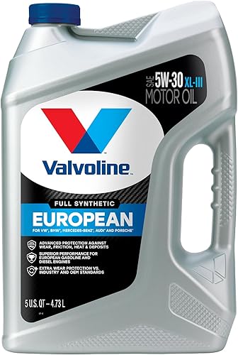 Miniatura 2 de Valvoline Aceite de motor sintético XL-III SAE 5W-30 para vehículos europeos, 5 cuartos de galón, caja de 3